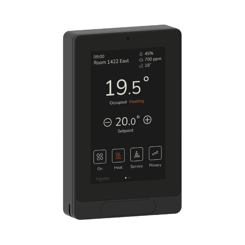 Schneider Electric, Raumcontroller, Room Display, Raumbediengerät